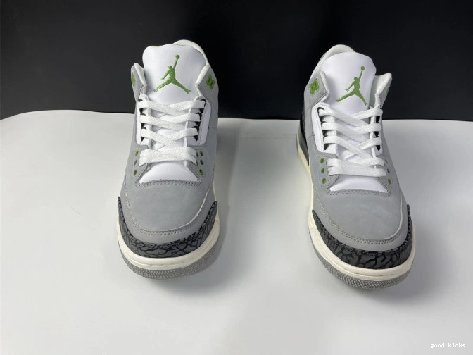 Rep 136064-006 Chlorophyll Retro Jordan 3 Air 0723